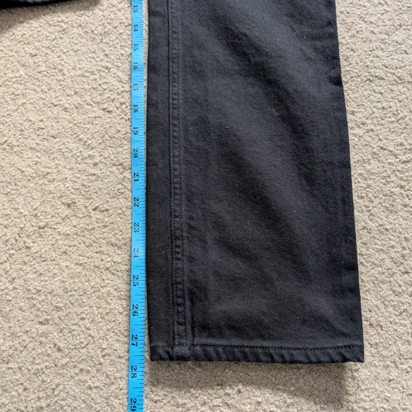 Abercrombie & Fitch 90's Straight Ultra High Rise Denim Jeans 27/4S - Picture 7 of 14